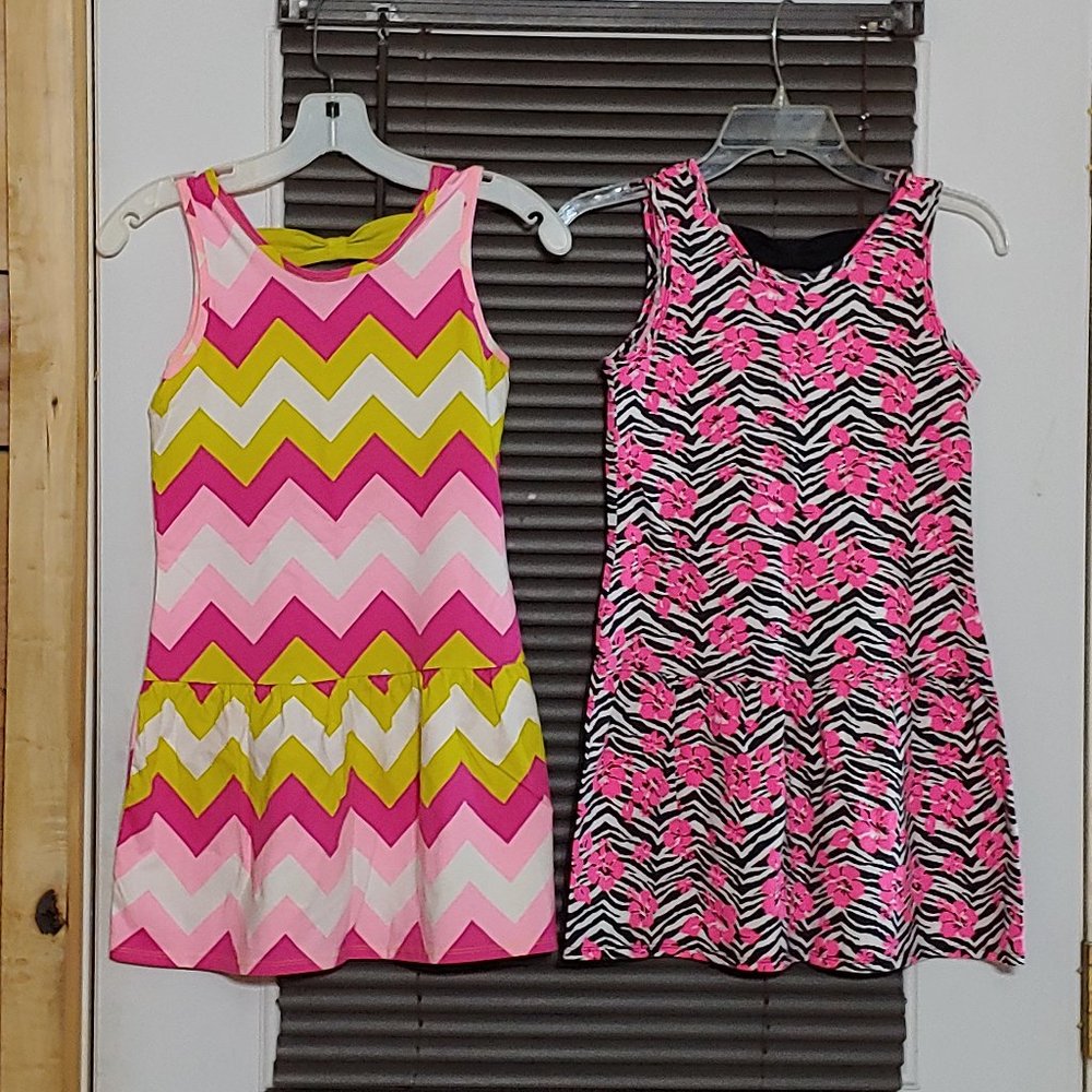 Faded Glory girls dresses  size L 10-12